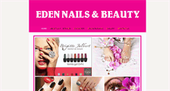 Desktop Screenshot of eden-nails.com